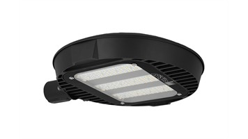 چراغ خیابانی (IP66) ساترن افقی نور استاندارد 104 وات مشکی برند مازی نور کد M313UHLED6740-BL