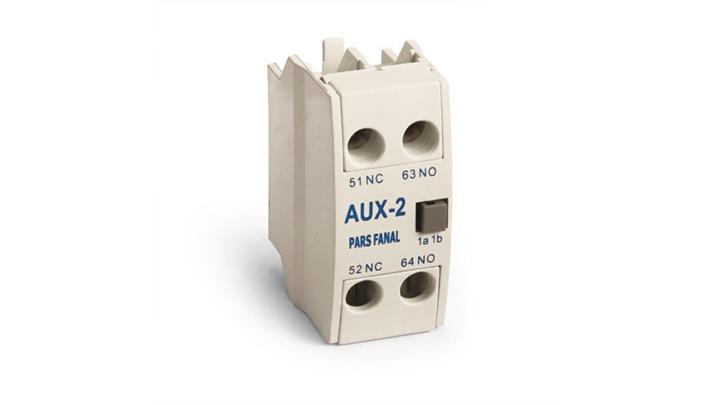 کلید کنتاکت کمکی بغل PFC 100-220 سری PFACS-2 پارس فانال