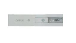 ریل دو لاین 1 متر سفید LG210/White Color DS 1020 mm برند opple کد LG210/White-Color-DS-120 mm