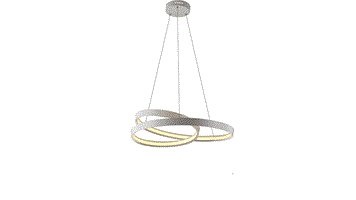 چراغ آویز نواری حلقه ای 72 وات برند ستاره شمال کد KD21