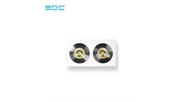 چراغ سقفى مستطیل استیل 7×2 وات COB برند EDC کد 107783