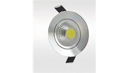 چراغ دانلایت LED COB 3 W نقره ای برند میت کد M02SDT7002-SILVER