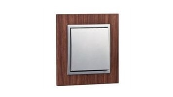 کلید برند ایفاپل مدل لوگوس 90 کد NA-WALNUT TREE-ALUMINIUM رنگ درخت گردو - آلومینیومی