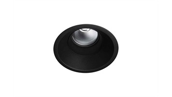 چراغ دانلایت توکار گرد آرتمیس 34 وات مشکی (پخش نور 35 درجه) نور استاندارد برند مازی نور کد M587MD6LED5840-BL