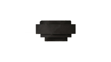 چراغ دیواری شیار دار مربع برند ستاره شمال کد G14/BL