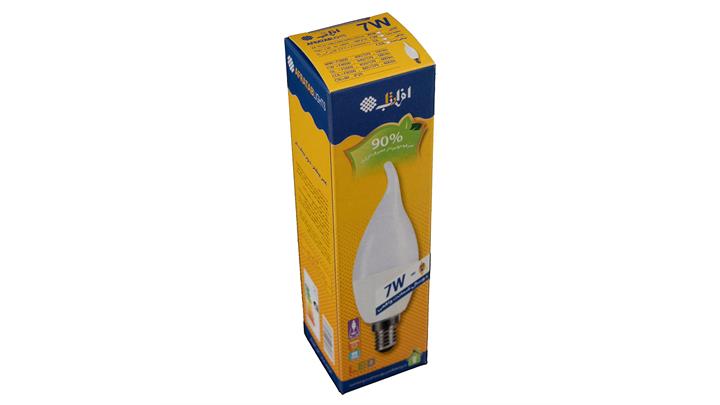 لامپ 7 وات لوستری اشکی افراتاب
