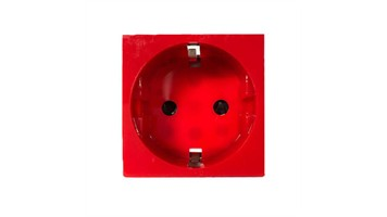 پریز برق ترانکینگ برند لگراند کلیپسی قرمز کد LEGRAND-TRANCING-PRIZ-KLIPSI-RED