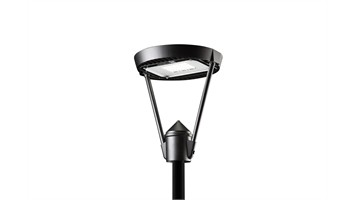 چراغ پارکی (IP65) ساتلایت 52 وات (مدل نور به لوله، رنگ نور سفید) مشکی برند مازی نور کد M611PLED3730-BL