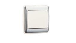 کلید برند ایفاپل مدل سیریوس 70 کد BI-WHITE-INOX رنگ سفید - اینوکس